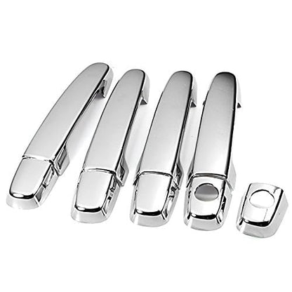 Chrome Side Door Handle Cover Trims Fit for 2002-2006 Toyota Camry / 01-07 Highlander