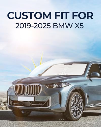 for BMW x5 2019-2025 Car Window Shades, 10pcs Privacy Sun Shade Set for Front Windshield Side and Rear Windows, Full Window Covers Keeps Vehicle Cool for Camping Napping - size: Fit for Bmw X5 2019-2025