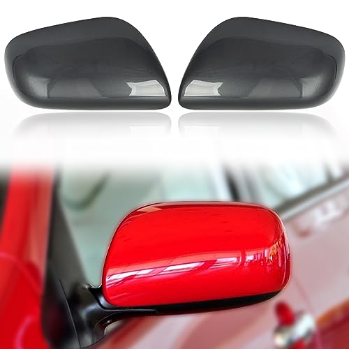 Door Rearview Mirror Cover Cap Housing Protective Cover for Exterior Mirrors Fit for Toyota Corolla 2007-2013（Cannot fit LE Model） 87915-02910 87945-02910 (Gray, Right Passenger Side) - color: Gray Right Passenger Side