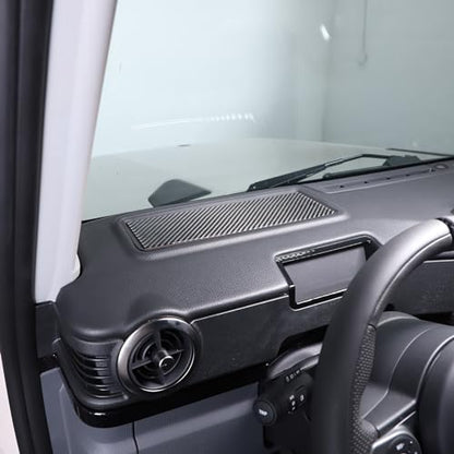 Car Center Console Panel Cover Trim Compatible with INEOS Grenadier 2020-2024 Soft Carbon Fiber Anti-Scratch Panel Frame Protection Interior Accessories