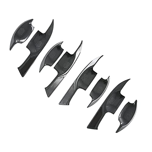 Car Door Bowl Handle Anti-Scratch Protection Cover Carbon Fiber Compatible with Lexus NX 250 350 2022 8 PCS