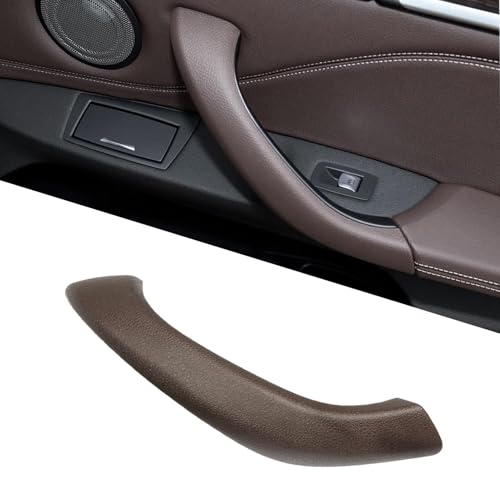 Jaronx Compatible with BMW X1/X2 Door Handle Cover, Outer Cover Right Side Door Handle Replacement Compatible with BMW X1 F48 2016-2022, X2 F39 2018-2023 (Right, Brown) - color: Mocha Brown, size: 1 Piece (Right)