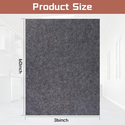 Garage Floor Mats Oil Spill Mat, Premium Absorbent Oil Pad, Waterproof Mats, Reusable, Washable, Protect Garage Floor Surface from Spill & Stain (36" x 60") - size: 3' x 5'