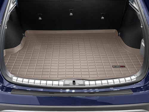WeatherTech Cargo Trunk Liner for Lexus RX Plug-in Hybrid, RX 500h, RX - Behind 2nd Row (411678), Tan - color: Tan
