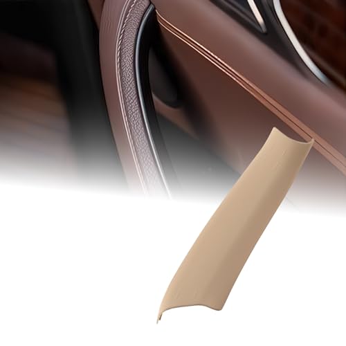 Driver Side Beige Pull Handle Covers Compatible for X3 F25 2010-2016 X4 F26 2014-2017 Left Door Handle Interior - color: Beige, size: 1PCS Left Pull Handle