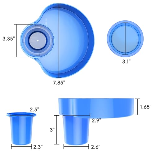 Car Seat Cup Holder for Kids 2PCS Kids Travel Tray with Snack Tray, CarSeats Snack Trays for Toddler, Car Cup Holder for Safety Seats, Fits Stroller & Booster (bluepink) - color: bluepink