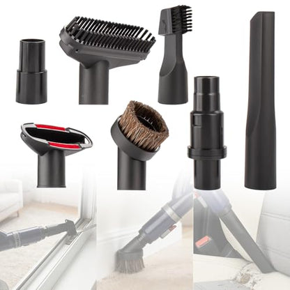 7 Pack for Shark Vacuum Attachments Replacement kits with Vacuum Brush Attachment and for Shark Crevice Tool and Vacuum Hose Adapter (7-Pack, 7) - style: 7-Pack