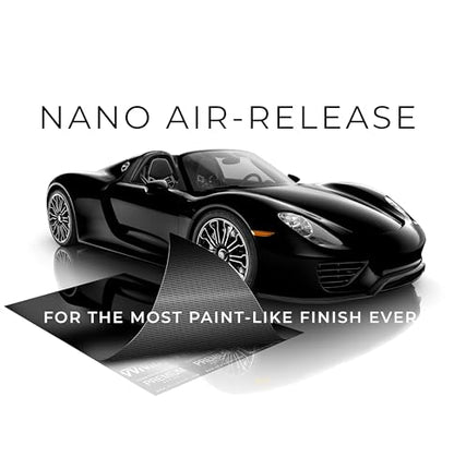VViViD+ Ultra Gloss Premium Vinyl Car Wrap Film (45ft x 5ft, Gloss Piano Black) - color: Gloss Piano Black, size: 45ft x 5ft