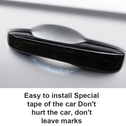 Car Accessories Exterior Door Handle Cover Trim Without Smart Holes Compatible with Honda CR-V CRV 2023 2024 2025 2026 (Glossy Black) 4PCS ABS - color: Glossy Black