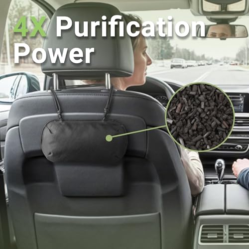 Yuoyar Bamboo Charcoal Air Purifying Bag, Activated Car Deodorizer for Odor Eliminator, Car Air Freshener (Medium) - size: 4 Ounce (Pack of 1)