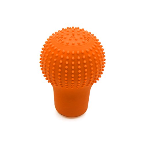 uxcell Orange Soft Silicone Nonslip Car Manual Gear Shift Lever Knob Protective Cover - color: Orange
