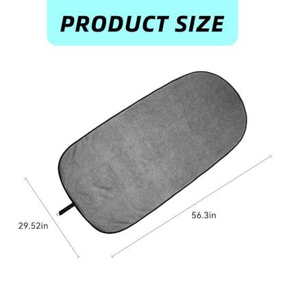 Waterproof Towel Car Seat Cover, Sweatproof Non Slip Towel Carseat Cover, Machine Washable Vehicle Bucket Frontseat Protector Accessories, Universal for SUV, Sedan, Truck (Gray) - color: Gray