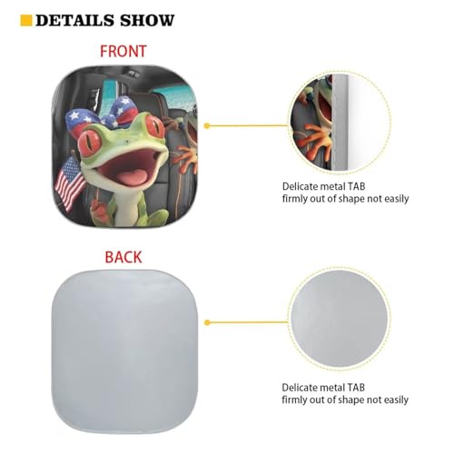 Car Window Sun Shade,Chameleon 2 PCS Auto Shade for Windshield Visor,Block UV Reflect Heat to Keep Your Car SUV Truck Cool - color: Chameleon