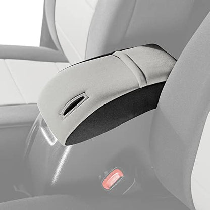 Diver Down Neoprene Center Console Cover - Fits Jeep 1997-2006 TJ Wrangler - Cushioned Armrest Cover - Doesn't Burn Your Elbow - Tight Custom Fit - Comfortable Foam Armrest Pad (01-06 Grey) - color: Grey, size: 2001-2006 TJ