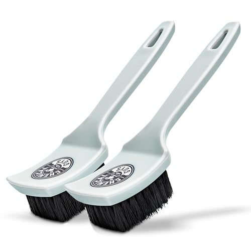 Chemical Guys, The Nifty Interior Detailing Brush 2 Pack, Soft Bristle Cleaning Tool for Car Vents, Dashboards, Steering Wheels, Door Panels, Cup Holders, Auto Interior Detail Brush Set - size: 2 Pack