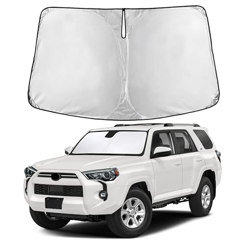 Autovir Windshield Sun Shade Fit for 2010-2023 2024 2025 Toyota 4Runner Sun Shade, Front Window Sun Visor, UV Protection, Heat Blocker, Foldable Car Accessories - size: For Toyota 4Runner 2010-2025