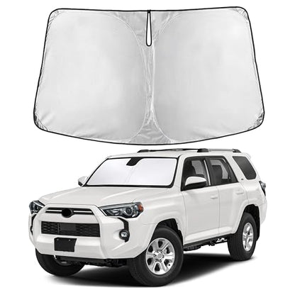 Autovir Windshield Sun Shade Fit for 2010-2023 2024 2025 Toyota 4Runner Sun Shade, Front Window Sun Visor, UV Protection, Heat Blocker, Foldable Car Accessories - size: For Toyota 4Runner 2010-2025