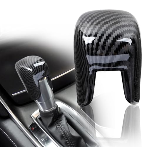 Car Gear Shift Knob Cover Accessories for Honda Civic 2022-2024 Accord 10th Gen 2016-2024 CRV/HRV 2023 2024 Auto Interior Trim Protector Cap-Carbon Fiber Grain - size: Honda