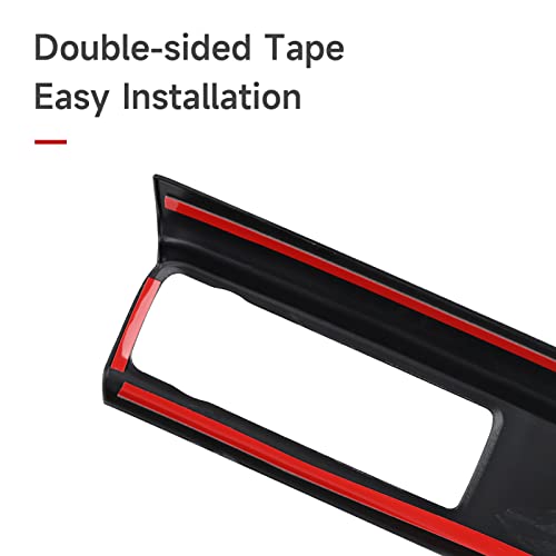 Car Cigarette Lighter Cover Decals for 2022 2023 2024 2025 Honda Civic 11th Gen Accessories ABS Carbon Fiber Stickers - color: Cigarette Lighter Panel