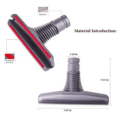 I clean Replacement Dyson V6 Attachments, Compatibel with Dyson V6 DC35 DC44 DC59 DC62 DC08, 7 Packs Fit Dyson Handheld Vacuum Parts with A Free Cleaning