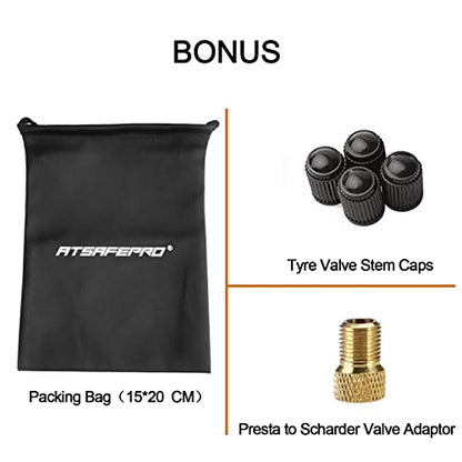 ATsafepro Tire Pressure Gauge 160PSI, Dual Head Air Pressure Gauge for Truck, Semi Truck, ATV, RV & Motorhome with Dually Tires, Heavy Duty Tire Pressure Gauge… - size: 160psi