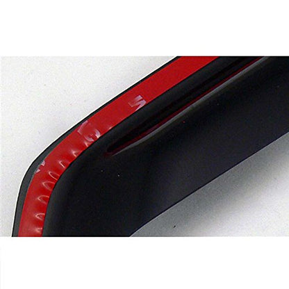 Wind Deflector Compatible with 1999-2004 Jeep Grand Cherokee WJ Sun/Rain Guard Smoke Window Visor 4pcs 94650 - size: For 1999-2004 Grand Cherokee WJ