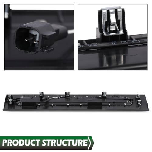GRAND ORANGE LED Platinum Illuminated Front Door Sill Plates Left and Right Compatible with Ford F250 F350 F450 F550 Super Duty Crew Cab Only 2017-2022, LED Door Sills Plates Accessories - size: Fit Ford F250 F350 Super Duty Crew Cab 2017-2022