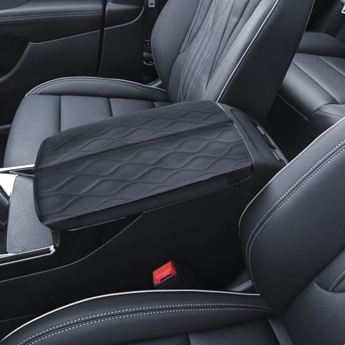 Armrest Cover for Buick Envision 2021-2025 2026 Accessories Center Console Middle Lid Pad Protector for Car Elbow Rest-Thickened - size: For 2021-2026 Buick Envision