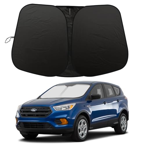 2026 Upgrade Front Windshield Sunshade fit for Ford Escape 2013-2019 Reflector Foldable Car Shade Automotive Windshield Sunshades for Ford Escape Windshield Sun Shade |Keeps Your Vehicle Cool| - size: For Ford Escape 13-19