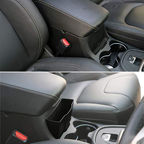 JeCar Center Console Organizer Tray Storage Tray Armrest Storage Organizer Accessories Compatible with Jeep Cherokee 2014-2019