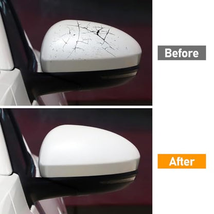 Moonlinks Compatible with Nissan Sentra 2020 2021 2022 2023 2024 Side Mirror Cover Replacement, Pearl White Left Driver Side Clip-on Mirror Cap for Sentra S/SR/SV/Sense/Advance/Exclusive - color: Left Pearl White