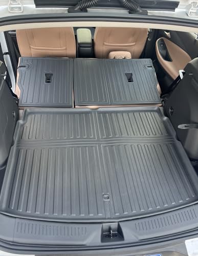 SMABEE Backrest Mats & Cargo Mat Fit for 2024-2026 Buick Encore GX All Weather TPE Trunk Mat Back Rest Pads Boot Pad Anti-Slip Interior Accessories (Cargo Mat Only Fit the Rear Deck in Upper Position) - size: Backrest Mats & Cargo Mat