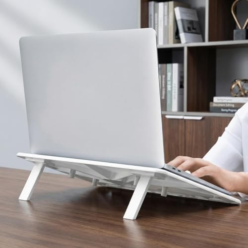 Car Desk for Laptop Adjustable Car Tray Table for Passenger Seat Portable Laptop Stand for Bed Tray Table for in-Car Work, Dining, Travel and Outdoor