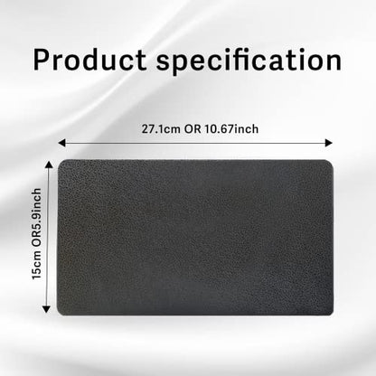 Car Dashboard Anti-Slip Rubber Pad, Multifunctional 10.6 x 5.9 Universal Non-Slip Car Magic Dashboard Gel Latex Pad for Cell Phones, Sunglasses, Keys, Coin and More Use (Black/Car Texture)