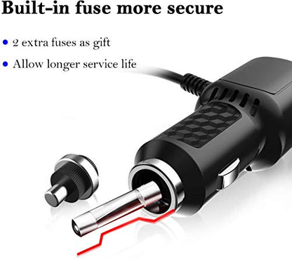 Car Charger for Garmin Nuvi, Garmin GPS Charger Cable,Mini USB Power Cord Cable Dual Port USB Vehicle Power Charging Cable Cord for Garmi Nuvi C255 Dashcam