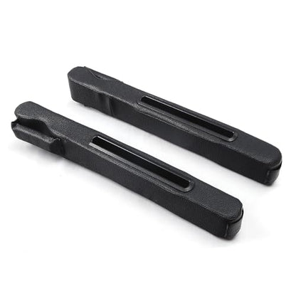 2 Pack Car Seat Gap Filler Organizer for Driver Side and Passenger Side Auto Center Console Side Filler Filler for Car Front Seat (Black 2 pcs) - color: Black- 2 pcs