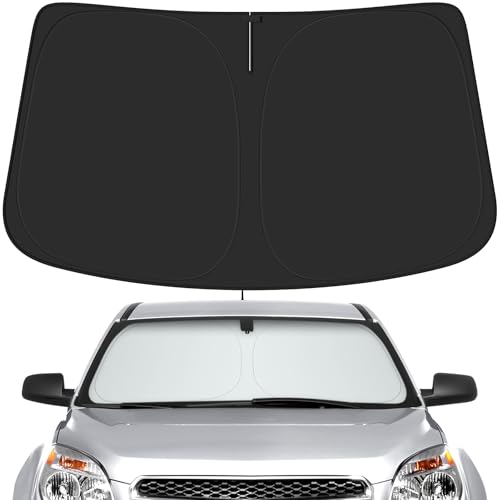 Car Windshield Sun Shade for Chevy 2010-2017 Equinox Accessories (OEM Design) Reflective Foldable Heat Insulation Sunshade for Ultimate Protection - size: for Chevy 2010-2017 Equinox