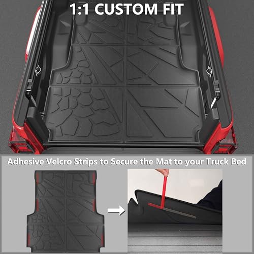 KARPAL Floor Mats & Truck Bed Mat for 2020-2025 2026 Jeep Gladiator JT, All Weather TPE Custom Fit Floor Liners Car Mats Accessories, Front & 2nd Row & Cargo Liner - style: 2020-2026 | For Jeep Gladiator | Combo Set