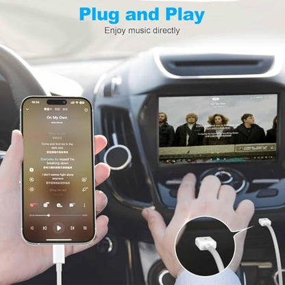 6FT USB C CarPlay Cable Compatible for IPhone 17/16E/16/15, 17Air, 15 16 17 Pro Max, Plus Charger Charging Cord, 2pack USB A to USB C Woven Cable for AirPods 4, AirPods Pro (2nd/3rd Gen) Charger Cord - size: 6FT, style: USB A to USB C 2pack