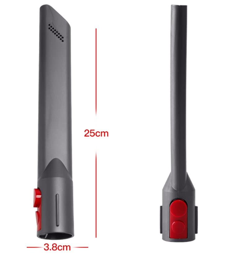 Crevice Tool Attachment Compatible with Dyson GEN5 V15 V12 V11 V10 V8 V7 – Slim Vacuum Nozzle for Tight Spaces, Furniture Edges, Car Interiors – Quick Release Accessory - style: Crevice Tool