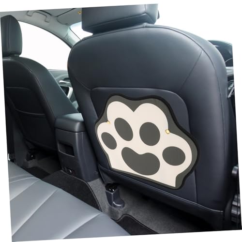 Unomor Kick Mats Shape Backseat Protector Covers for SUV and Truck Easy to Install Automotive Interior Protectors for Car Seat Back from Dirt and Scratches