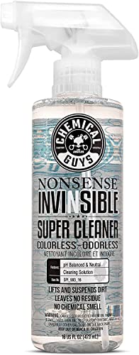 Chemical Guys Nonsense, Odorless Cleaner For Car Interior and Exterior All Purpose Cleaning Spray for Vinyl, Rubber, Plastic, Carpet, Upholstery, and Engine Bays Foaming Deep Cleaning Formula 16 oz - style: Nonsense 16 oz