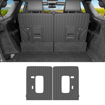 powoq 3rd Backrest Mat Compatible with 2016-2026 Dodge Durango 6&7 Seats Seat Back Protector Replacement for 2016-2026 Dodge Durango Accessories (3rd Row Backrest Mat) - color: 3rd Row Backrest Mat