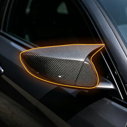 PENSUN 2Pcs ox Side Rear View Mirror Cover Fit for Honda Accord 2018-2022 Accessories Car（Carbon Fiber Pattern）