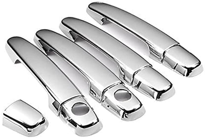 Chrome Side Door Handle and Mirror Covers for 2009-2013 Toyota Corolla / 2007-2011 Toyota Yaris