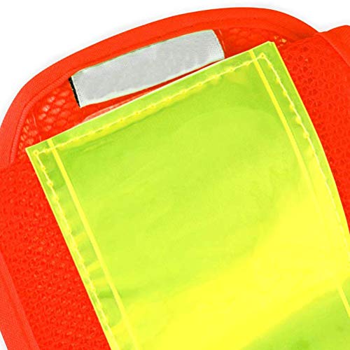 High Visibility LED Light Safety Vest Reflective Vest Outdoor Night Warning Reflector for Traffic Running Jogging Cycling Walking