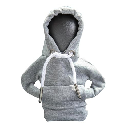 Car Shift Knob Hoodie,Gear Shift Hoodie,Funny Sweater Hoodie for Gearshift,Automotive Interior Accessories（Gray） - color: 1*Gray