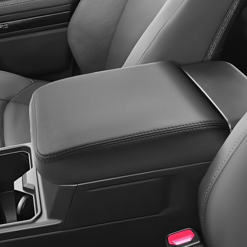 SKTU 2025 2026 4Runner Accessories Armrest Cover for 2025 2026 Toyota 4Runner Center Console Cover Toyota 4Runner 2025 2026 Accessories 2025 2026 4Runner Center Console Cushion Pad - color: for 2025 2026 4Runner Black-B