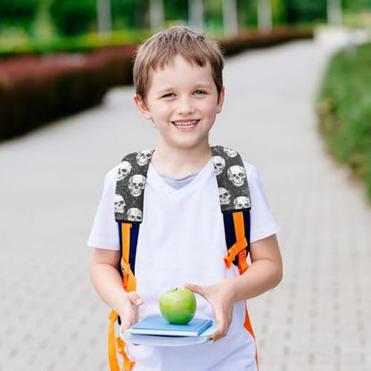 Bolaz Skeleton Soft Seat Belt Cover Pad Seatbelt for Baby Kids Cushion Shoulder Strap Pads Flannel 2Pcs - color: Skeleton, size: Small
