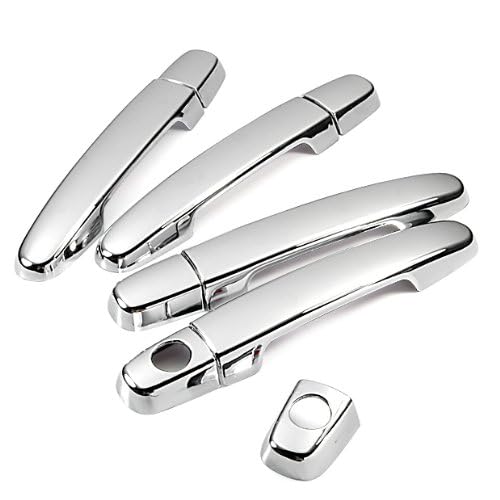 Chrome Side Door Handle Cover Trims Fit for 2002-2006 Toyota Camry / 01-07 Highlander